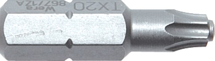 Exemplarische Darstellung: 1/4"-Bit (TORX) "T-STAR plus"